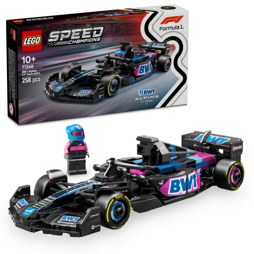 LEGO Speed Champions BWT Alpine F1 Team A524 Race Car 77248 Bild 1