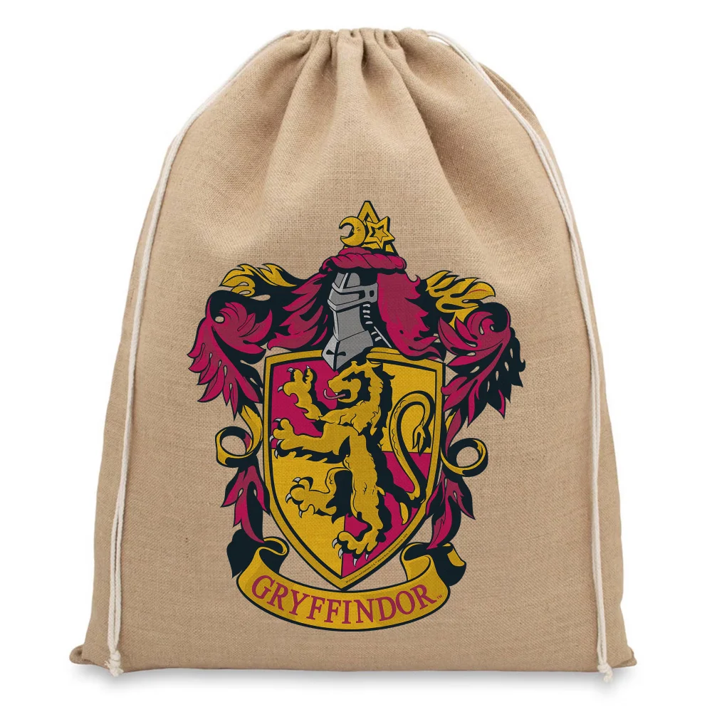 Harry Potter Gryffindor Christmas Hessian Sack Bild 1