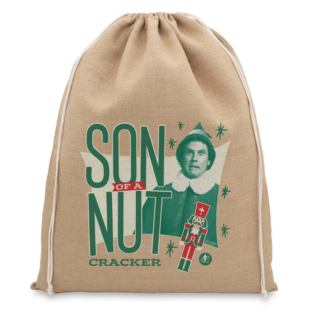 Elf Son Of A Nut Cracker Christmas Santa Sack Bild 1