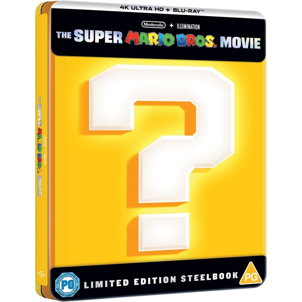 The Super Mario Bros. Movie 4K Ultra HD & Blu-Ray Steelbook Bild 1