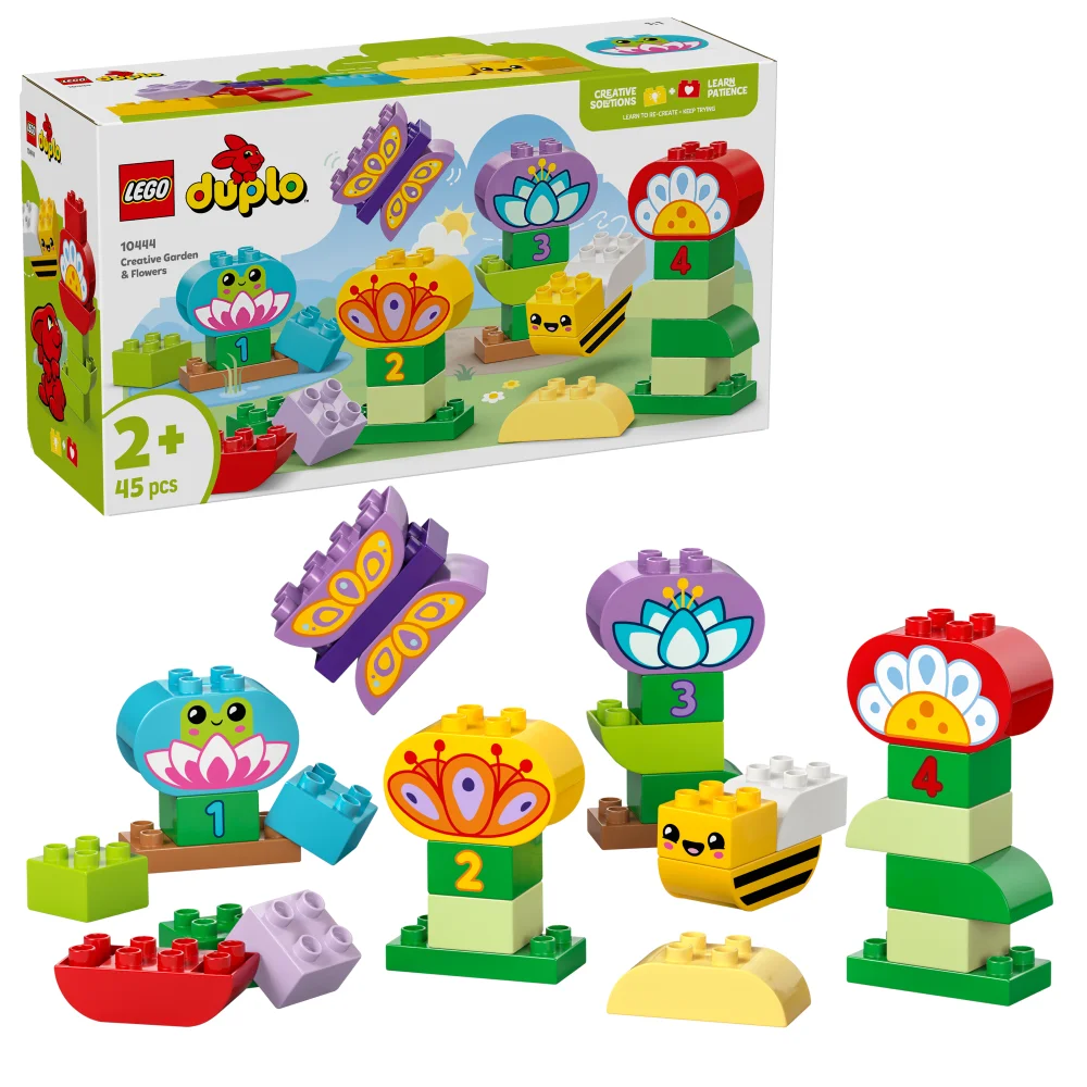 LEGO DUPLO Creative Garden & Flowers Stacking Toys Set 10444 Bild 1