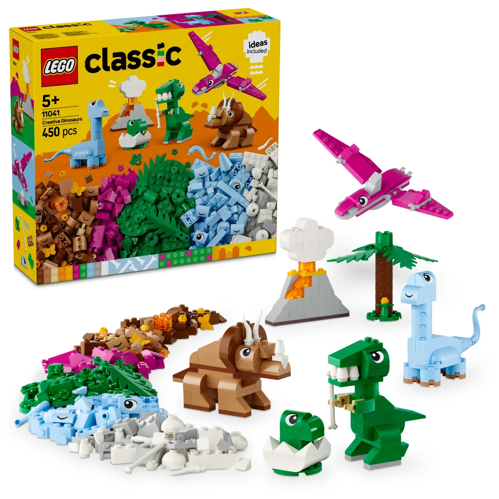 LEGO Classic Creative Dinosaurs Building Toy Set 11041 Bild 1
