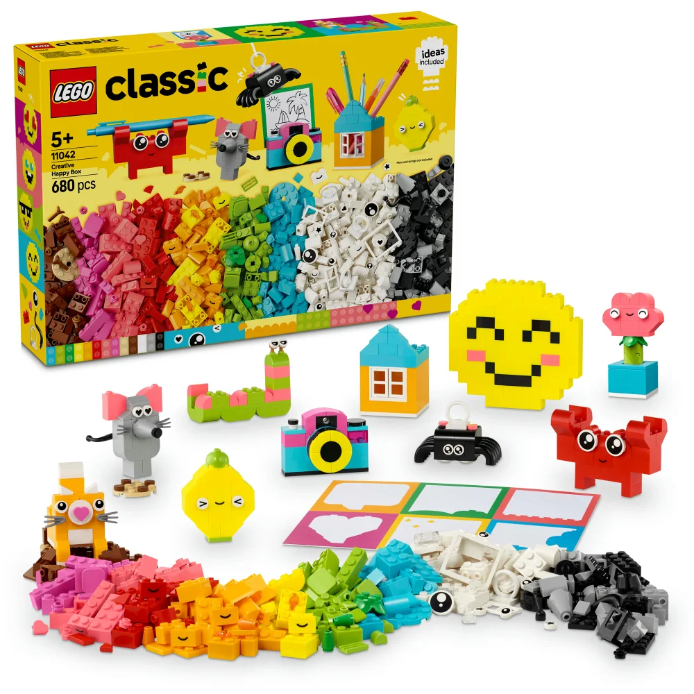 LEGO Classic Creative Happy Box Creative Toys Set 11042 Bild 1