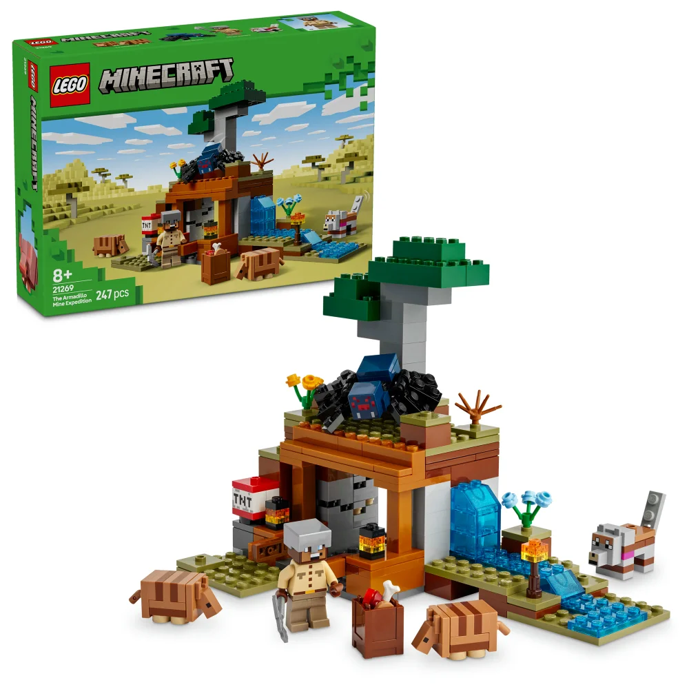 LEGO Minecraft The Armadillo Mine Expedition Toy Set 21269 Bild 1