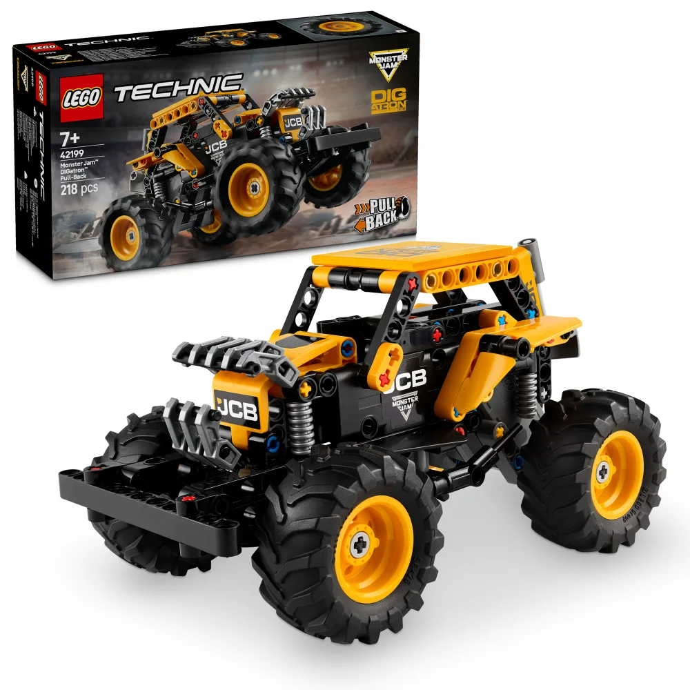 LEGO Technic Monster Jam DIGatron Pull-Back Truck Toy 42199 Bild 1