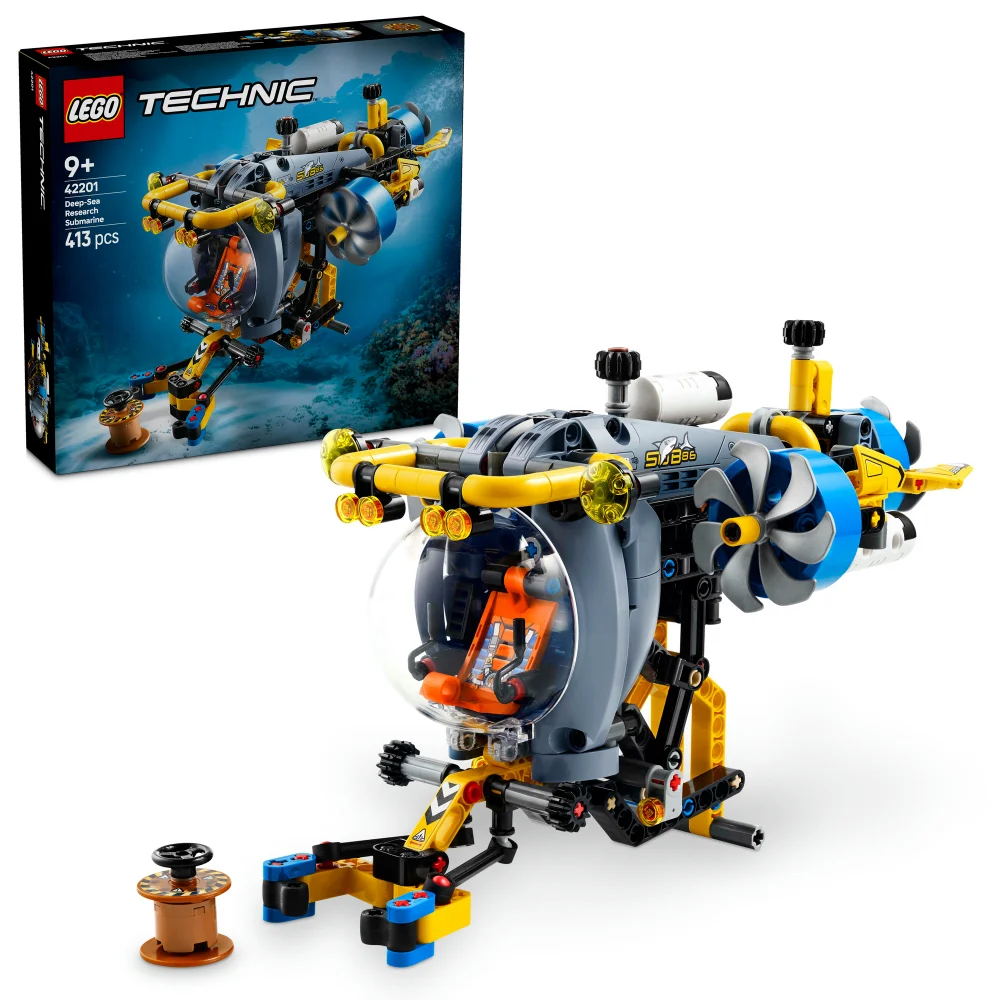LEGO Technic Deep-Sea Research Submarine Building Toy 42201 Bild 1