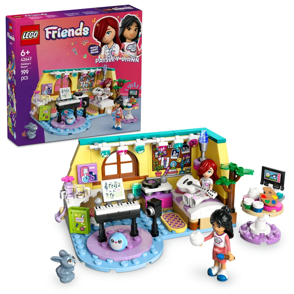 LEGO® Friends Paisley’s Room Pretend Play Bedroom Playset 42647 Bild 1