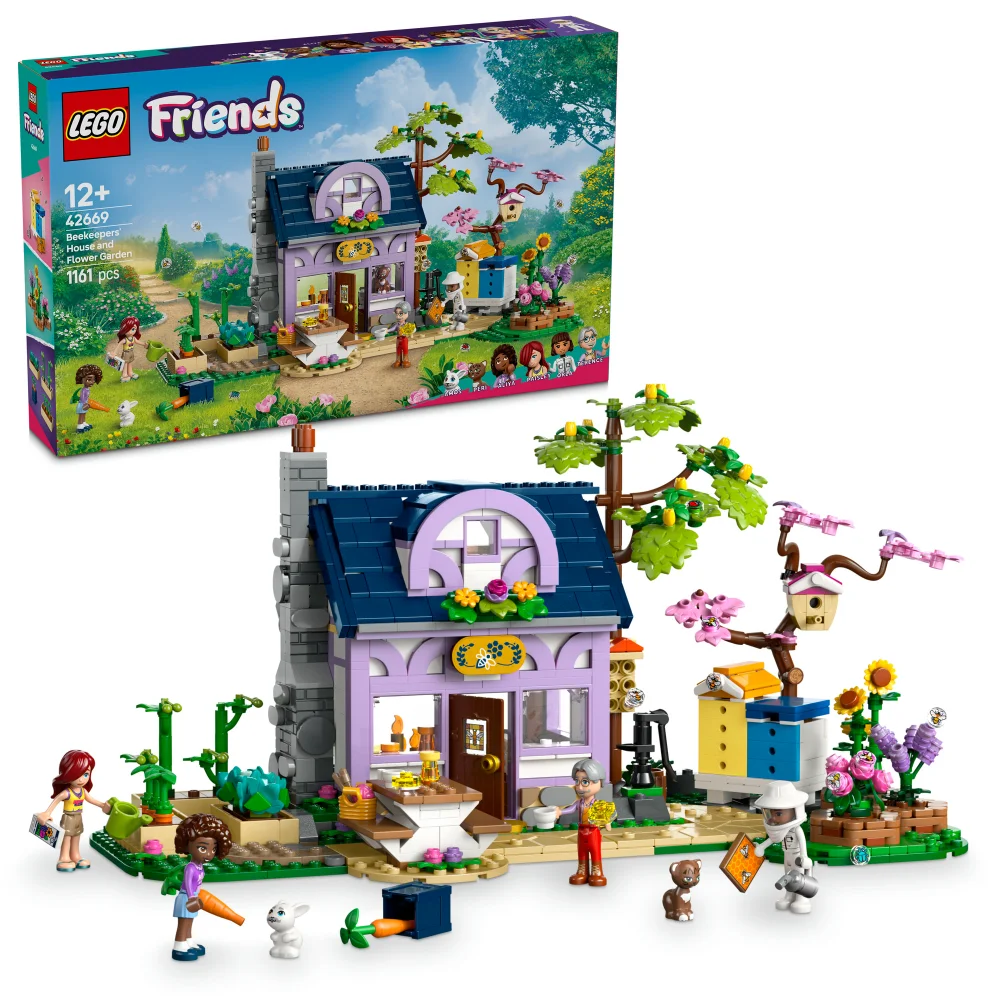 LEGO® Friends Beekeepers’ House and Flower Garden Building Kit 42669 Bild 1