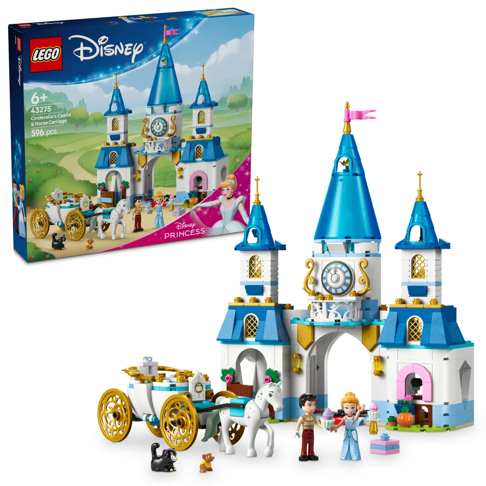 LEGO | Disney Princess Cinderella’s Castle & Horse Carriage 43275 Bild 1