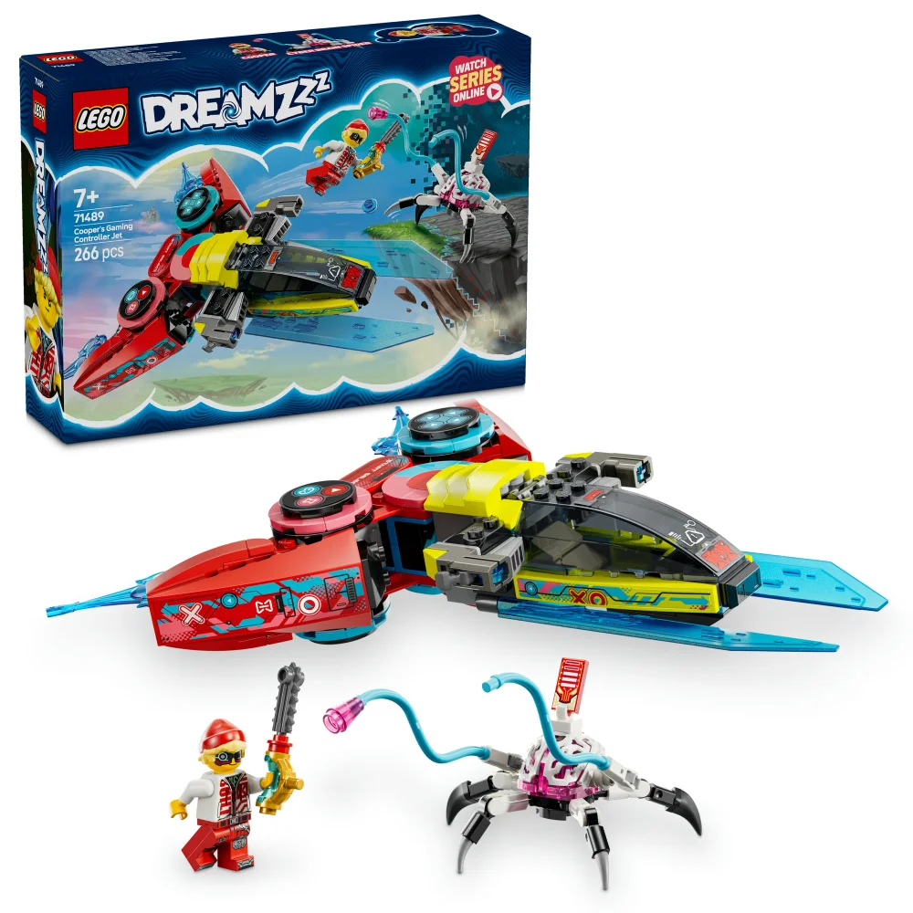 LEGO® DREAMZzz™ Cooper’s Gaming Controller Jet Video Game Toy Fantasy Gift 71489 Bild 1