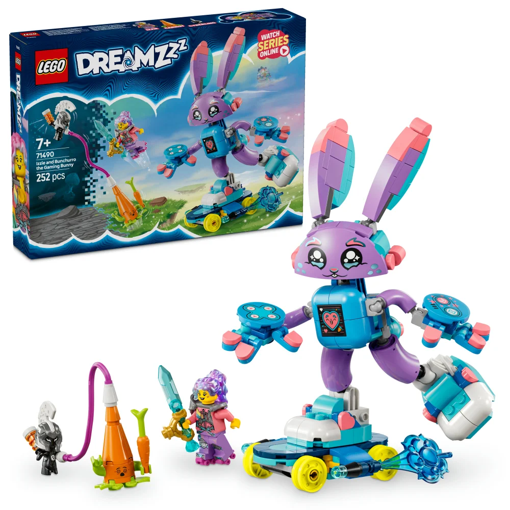 LEGO® DREAMZzz™ Izzie and Bunchurro the Gaming Bunny Imagination Toy 71490 Bild 1
