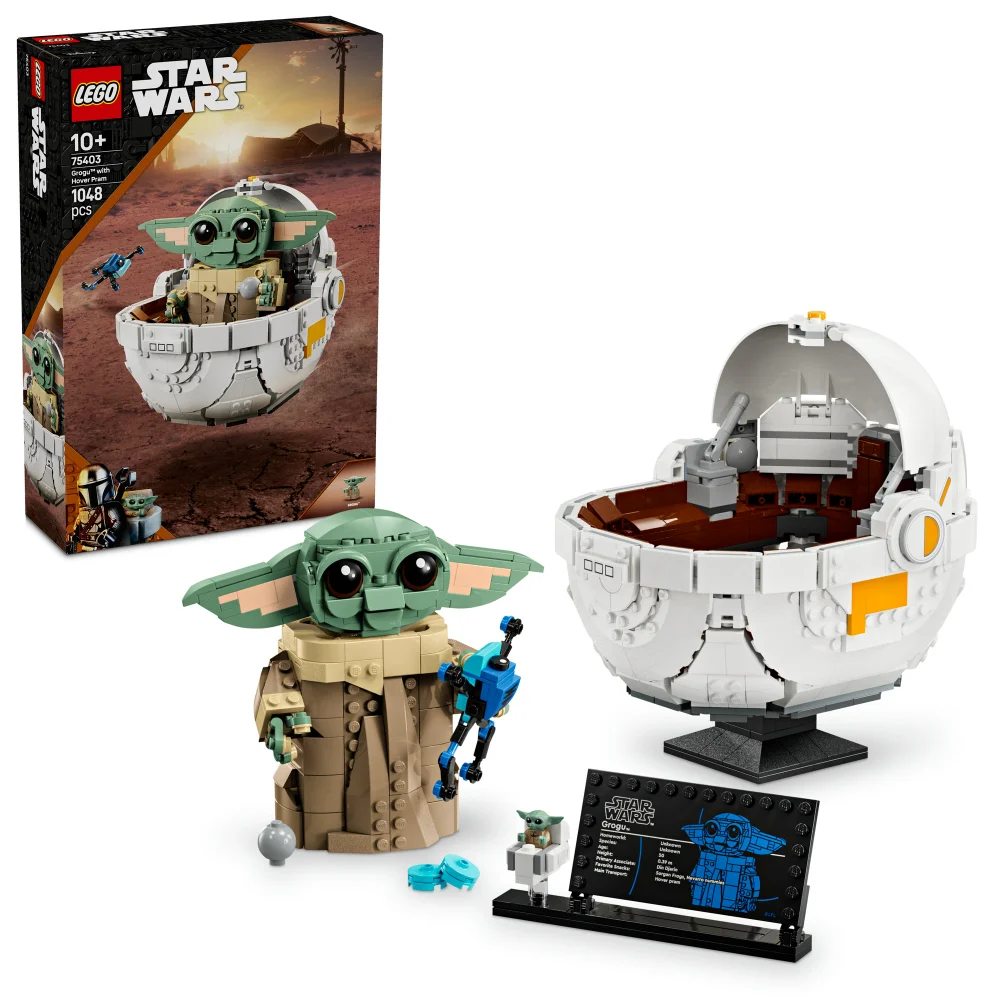 LEGO Star Wars Grogu with Hover Pram Building Toy 75403 Bild 1