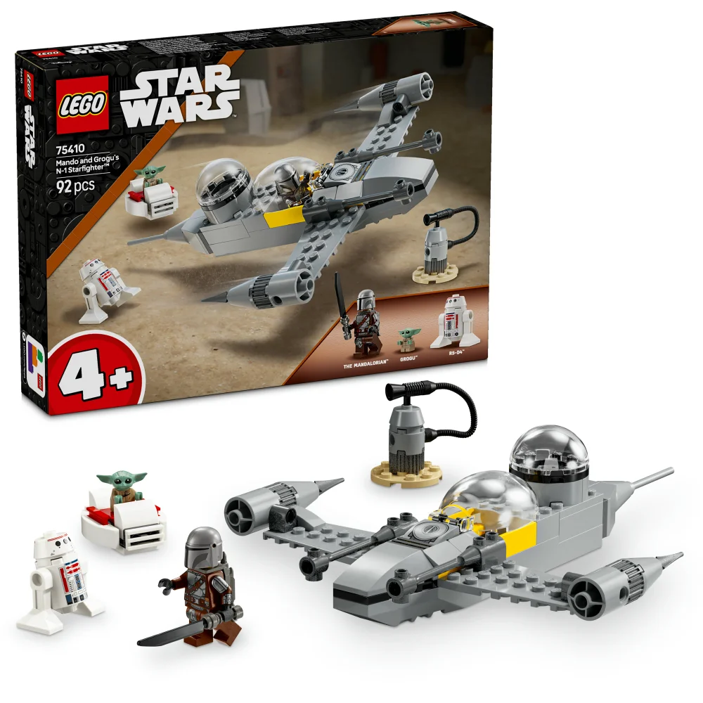 LEGO Star Wars Mando and Grogu’s N-1 Starfighter Set 75410 Bild 1