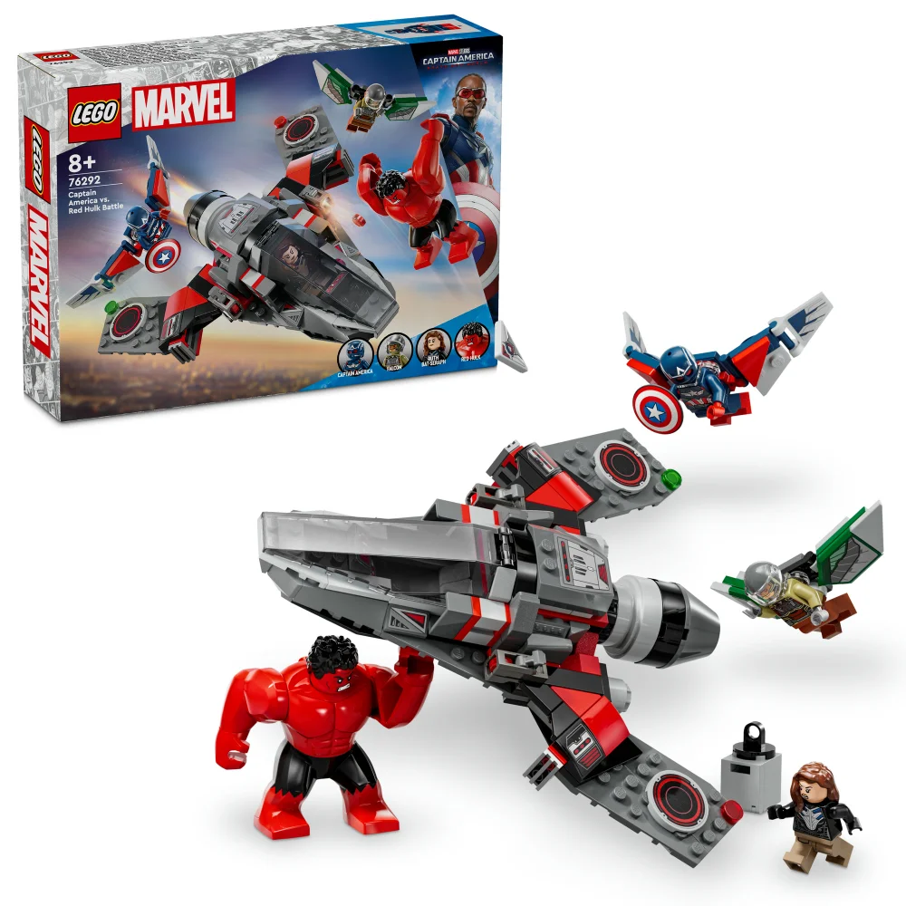 LEGO Marvel Captain America vs. Red Hulk Battle Set 76292 Bild 1