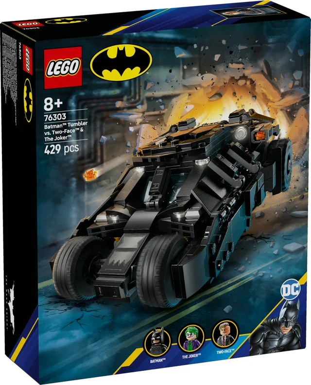 LEGO DC Batman Tumbler vs. Two-Face & The Joker Set 76303