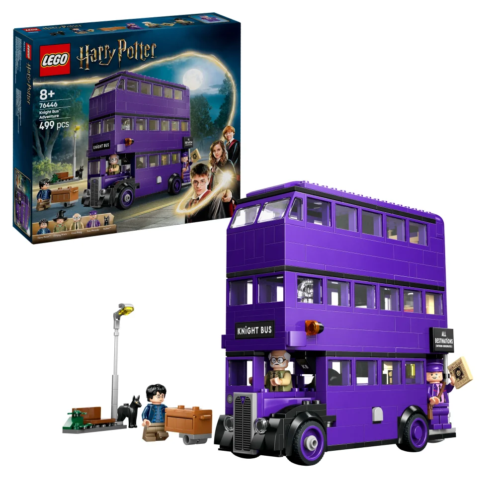 LEGO Harry Potter Knight Bus Adventure Vehicle Toy Set 76446 Bild 1