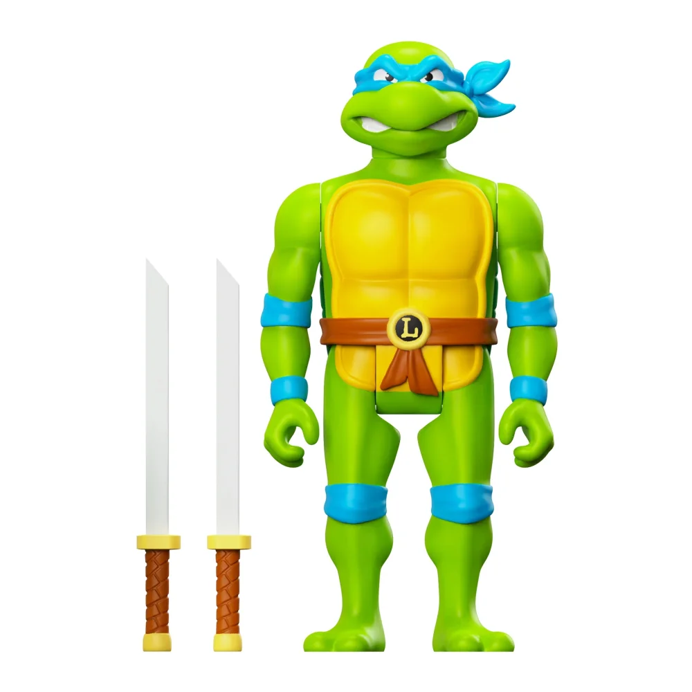 Super7 Teenage Mutant Ninja Turtles W7 - Leonardo Toon ReAction Figure Bild 1