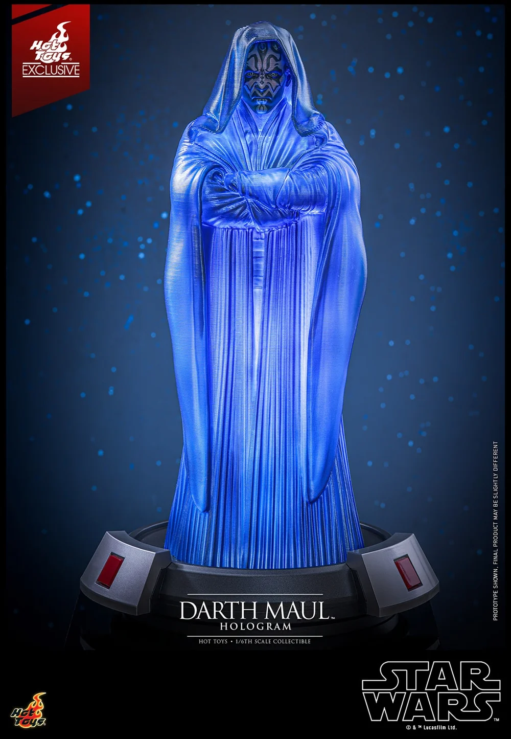 Hot Toys 1/6th Scale Star Wars Darth Maul Hologram Limited Edition Statue Bild 1