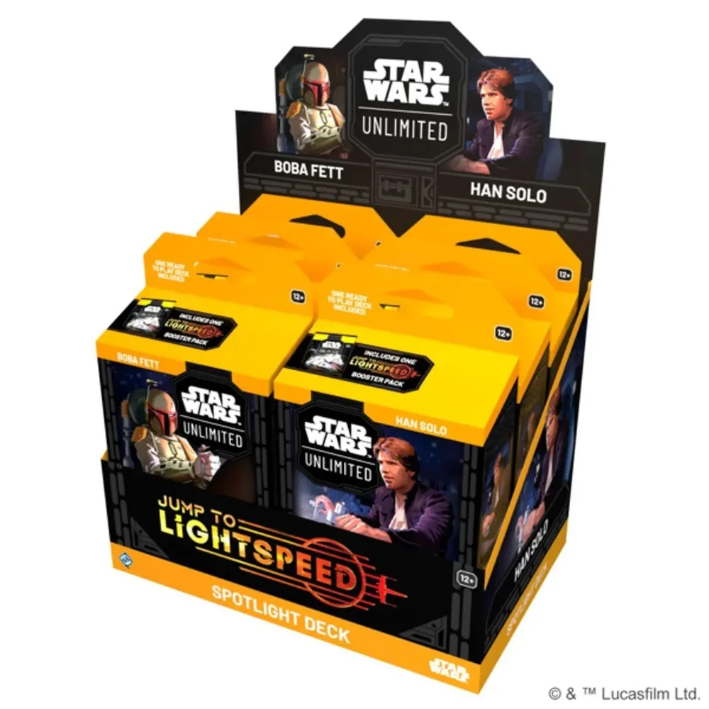 Star Wars: Unlimited Jump To Lightspeed Han Solo Spotlight Deck Bild 1