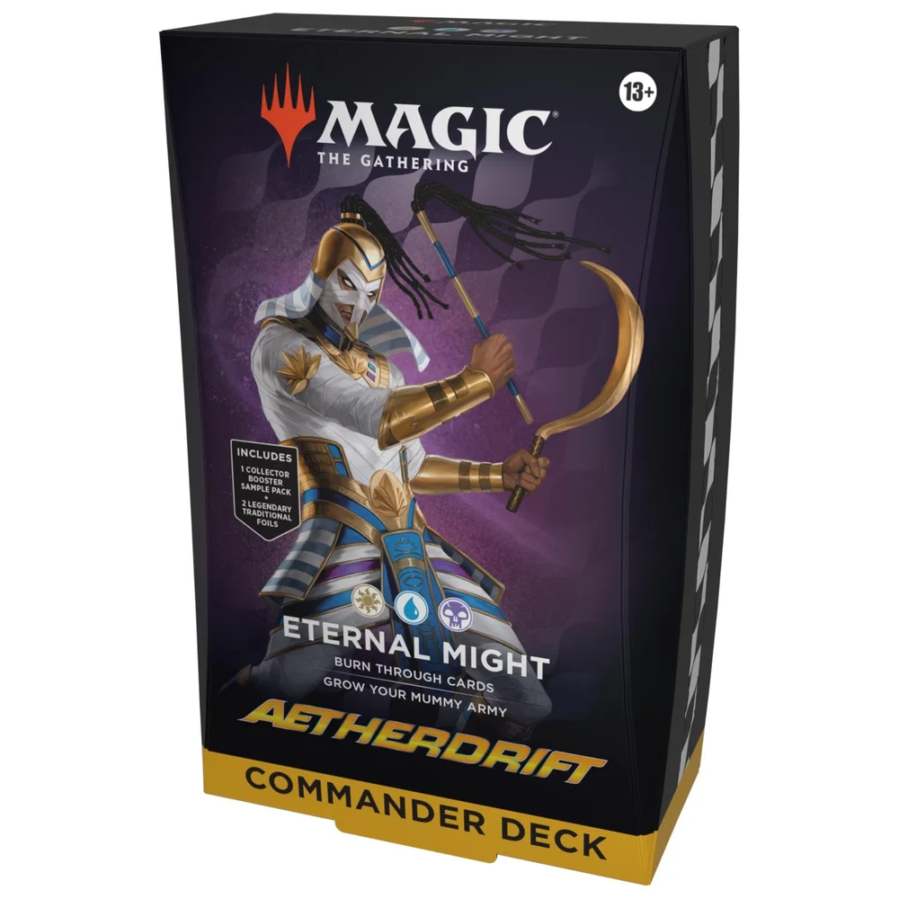Magic: The Gathering Aetherdrift Commander Deck - Eternal Might Bild 1