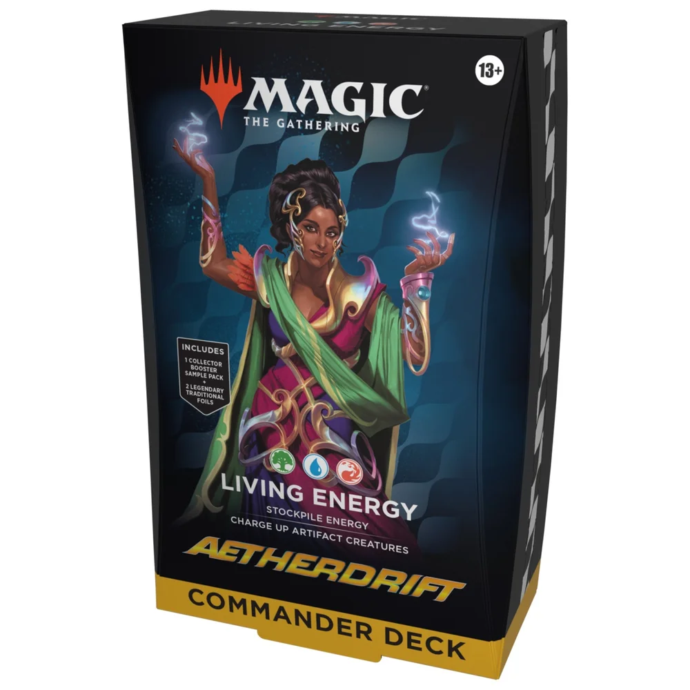 Magic: The Gathering Aetherdrift Commander Deck - Living Energy Bild 1