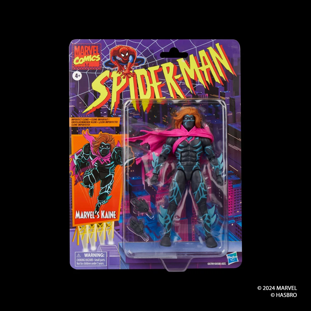 Marvel Legends Series Marvel's Kaine, Retro Comics Collectible 6-Inch Scale Action Figure Bild 1