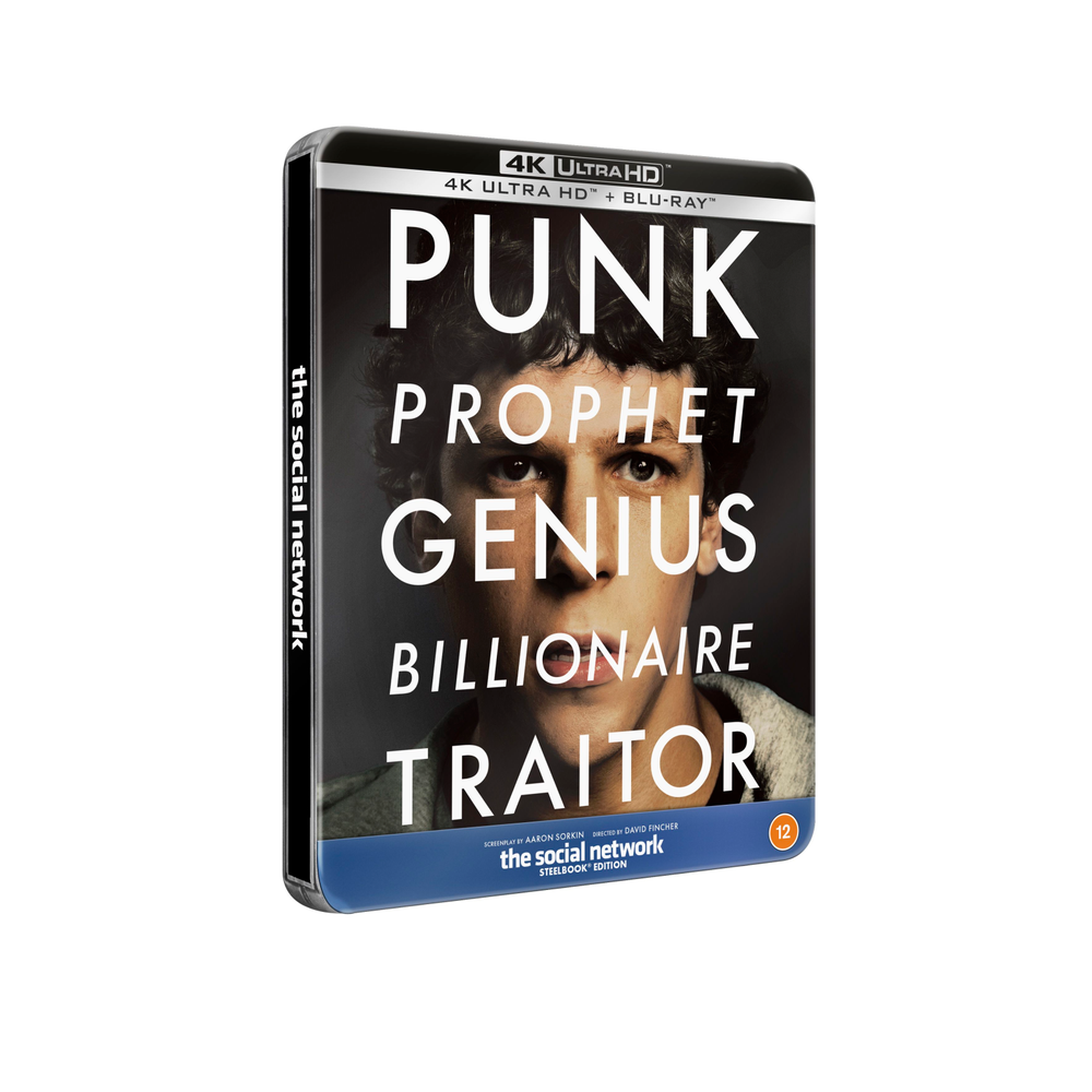 The Social Network 4K Ultra HD & Blu-ray Steelbook Bild 1