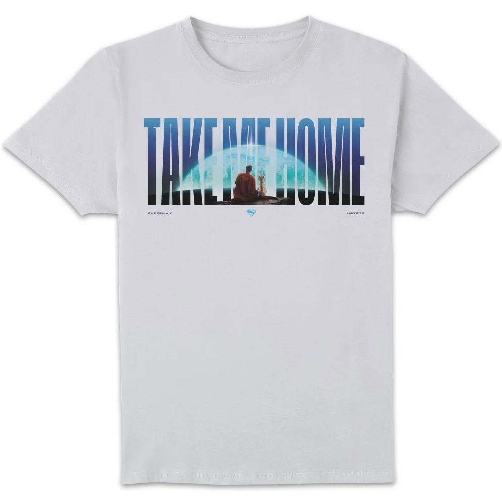 Superman Banner Unisex T-Shirt - White - S Bild 1