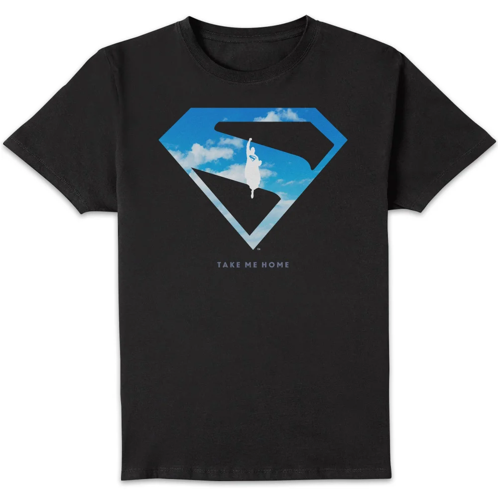 Superman Flight Unisex T-Shirt - Black - S Bild 1