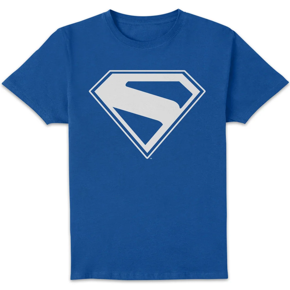 Superman Simple Sheild Unisex T-Shirt - Blue - S Bild 1