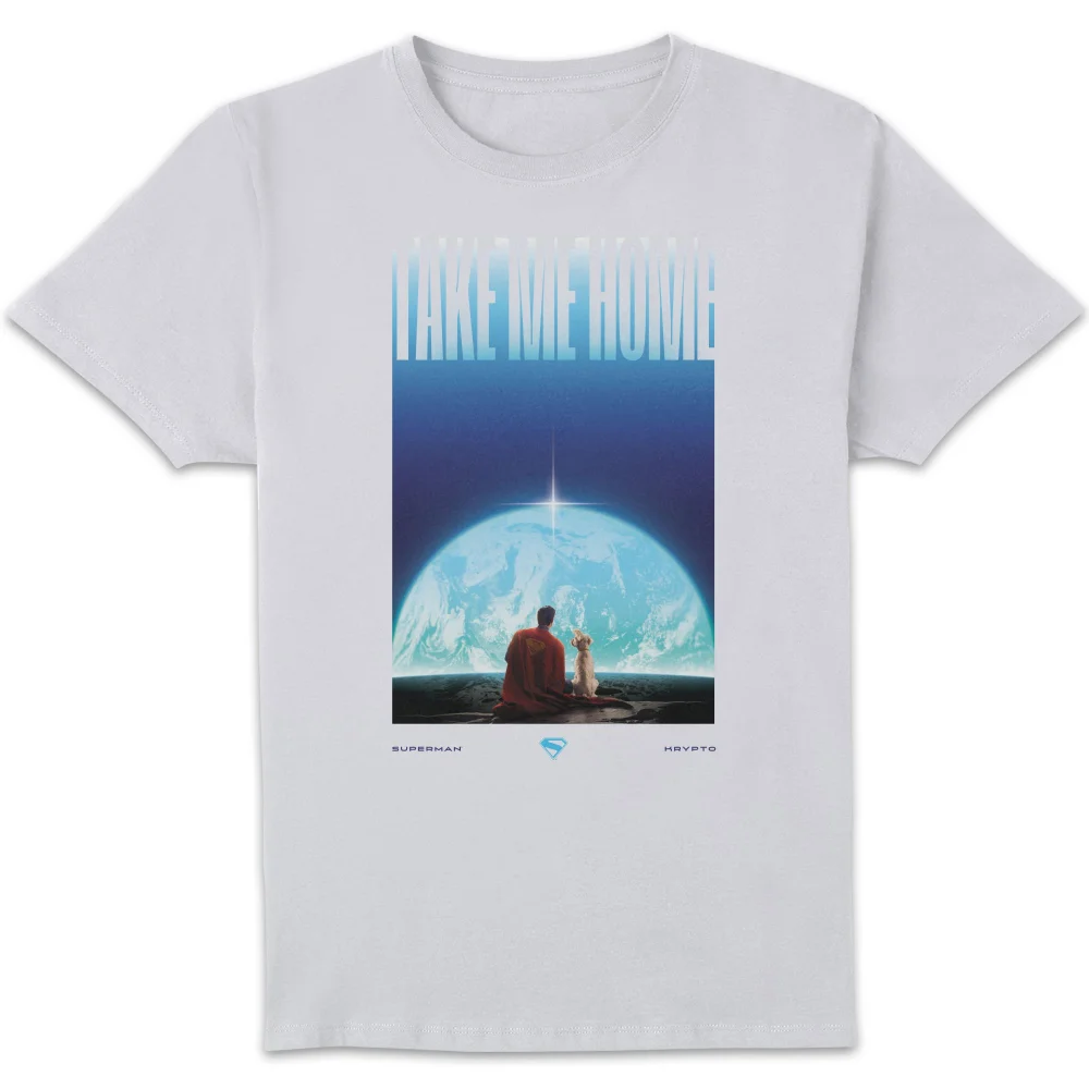 Superman Unisex T-Shirt - White - S Bild 1