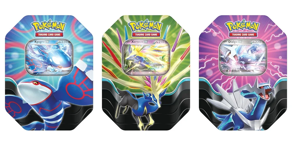 Pokemon TCG: Azure Legends Tin Assorted Display Bild 1