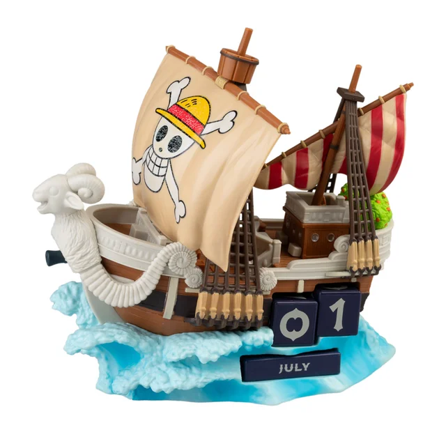 One Piece Netflix 3D Going Merry Perpetual Calendar