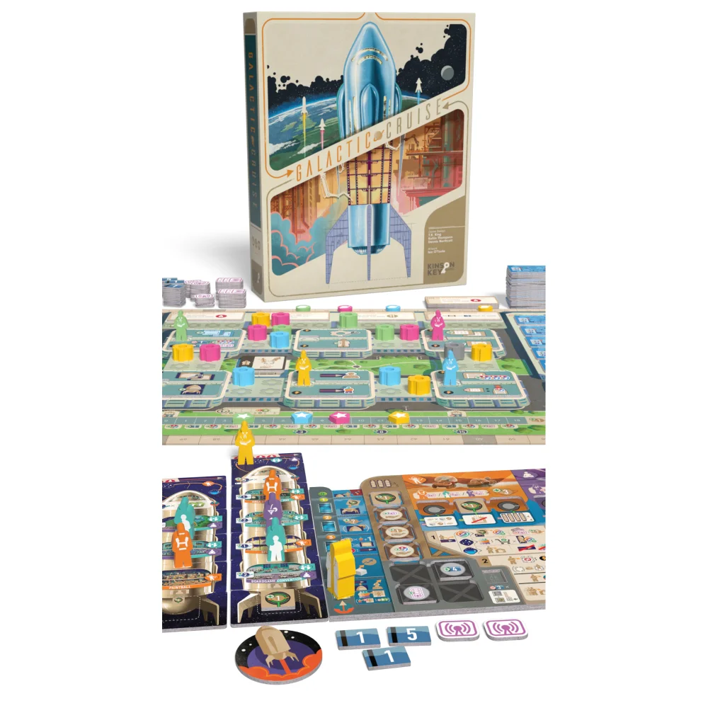 Galactic Cruise Board Game Bild 1