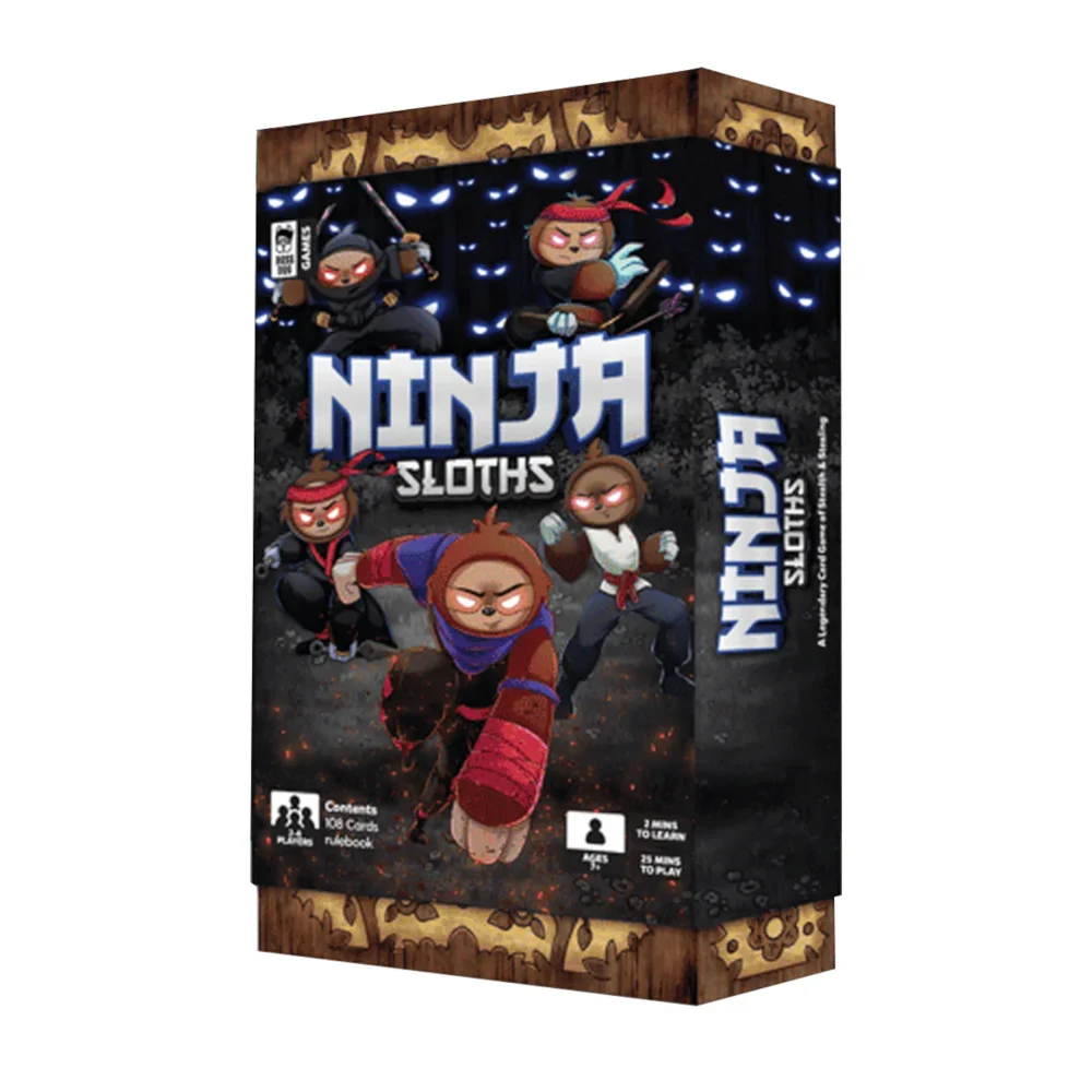Ninja Sloths Card Game Kickstarter Edition Bild 1