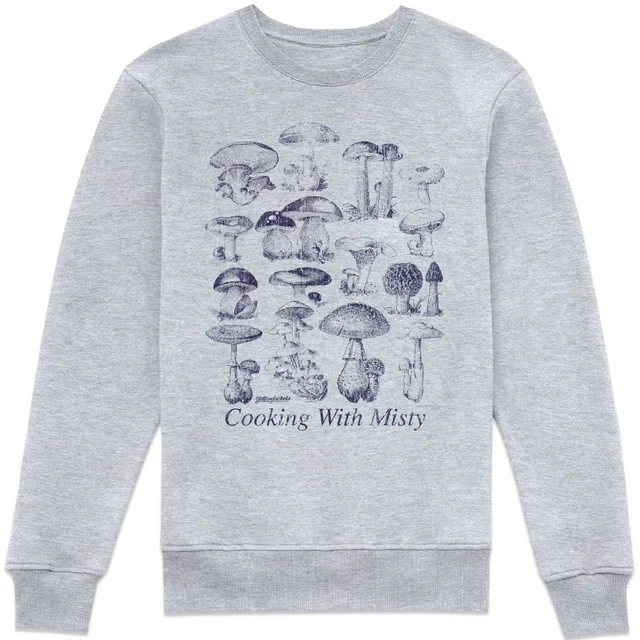 Yellow Jackets Shrooms Sweatshirt - Grey