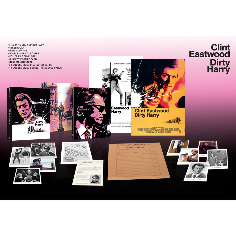 Dirty Harry Collector's Edition 4K Ultra HD SteelBook Bild 1