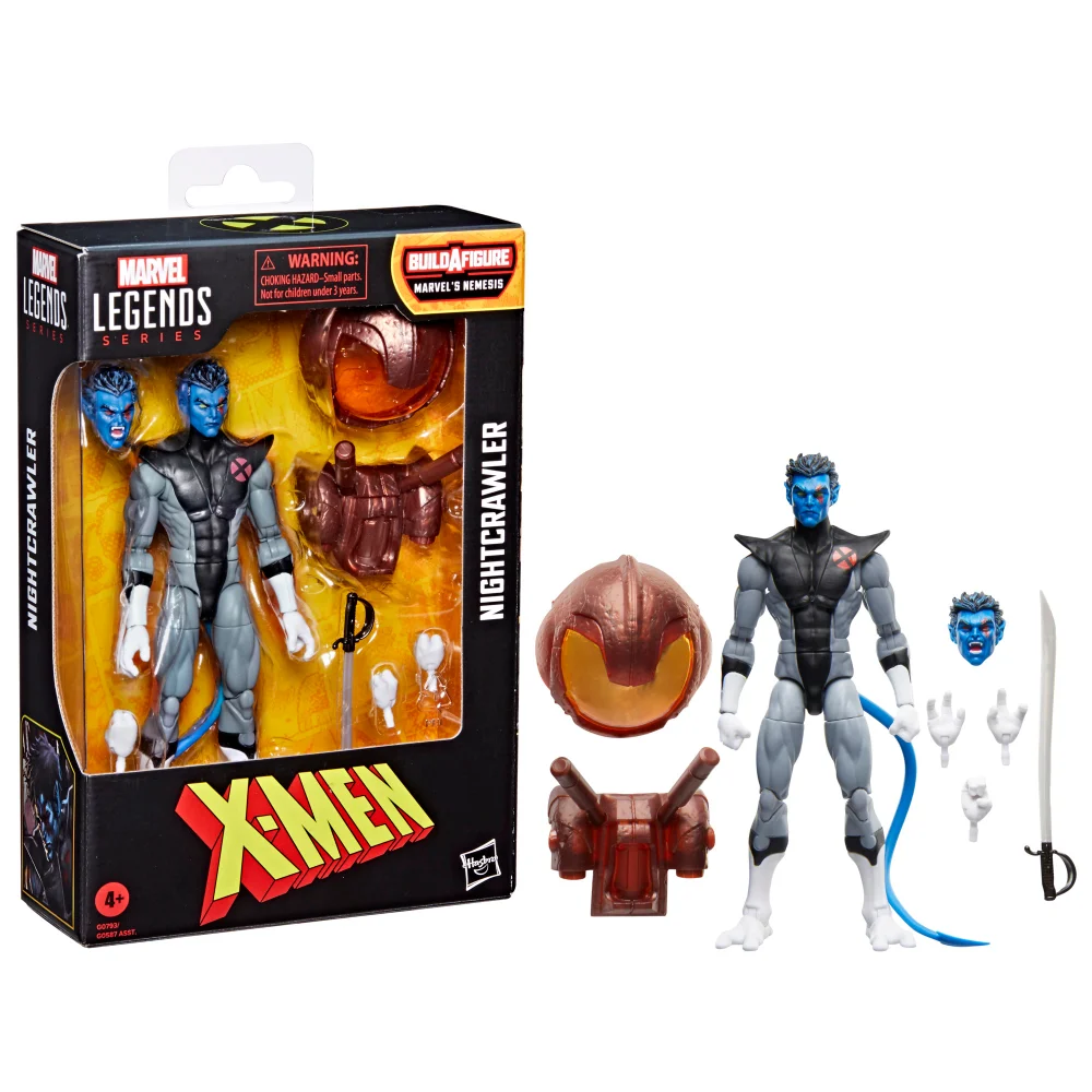 Hasbro Marvel Legends Series Nightcrawler, X-Men Comics Action Figure Bild 1