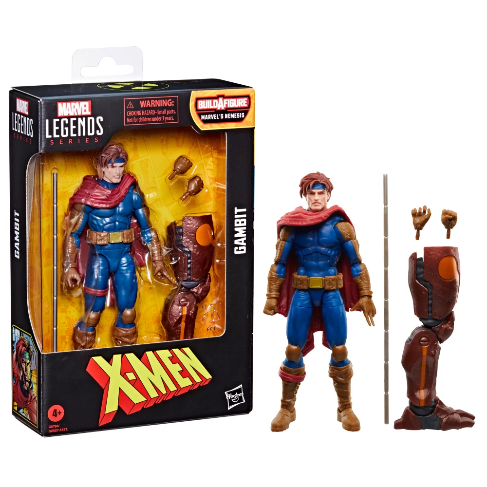 Hasbro Marvel Legends Series Gambit, X-Men Comics Action Figure Bild 1