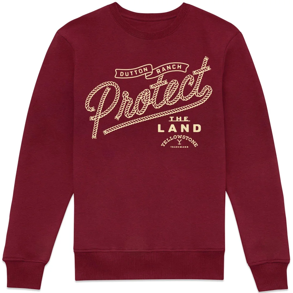 Yellowstone Protect The Land Sweatshirt - Burgundy - XS Bild 1
