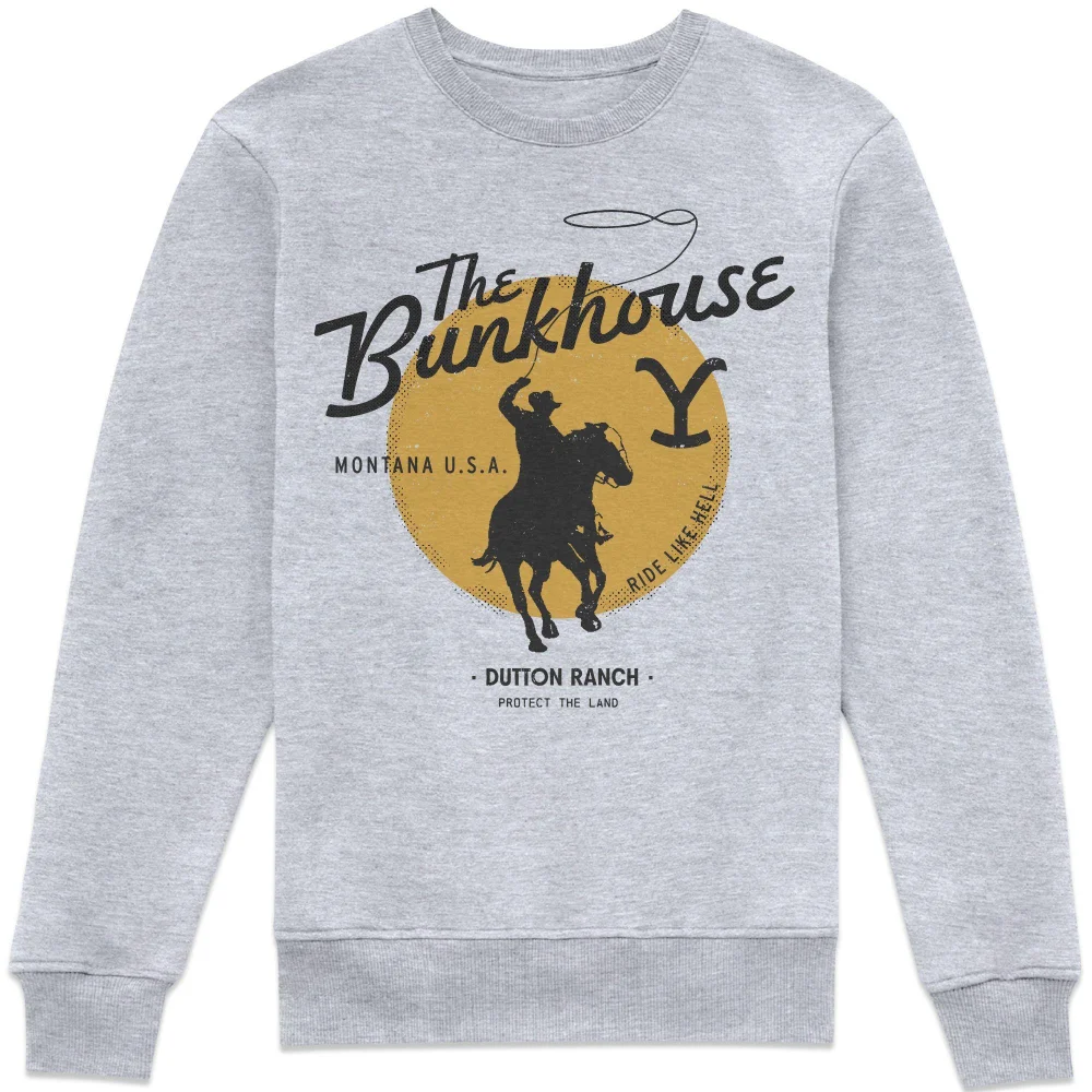 Yellowstone The Bunkhouse Sweatshirt - Grey - XS Bild 1
