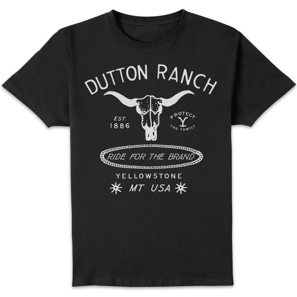 Yellowstone Ride For The Brand Unisex T-Shirt - Black - S Bild 1