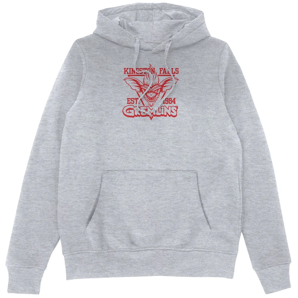 Gremlins Stripe Collegiate Hoodie - Grey - S Bild 1
