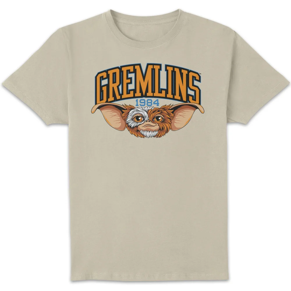 Gremlins Gizmo Collegiate Unisex T-Shirt - Cream - S Bild 1