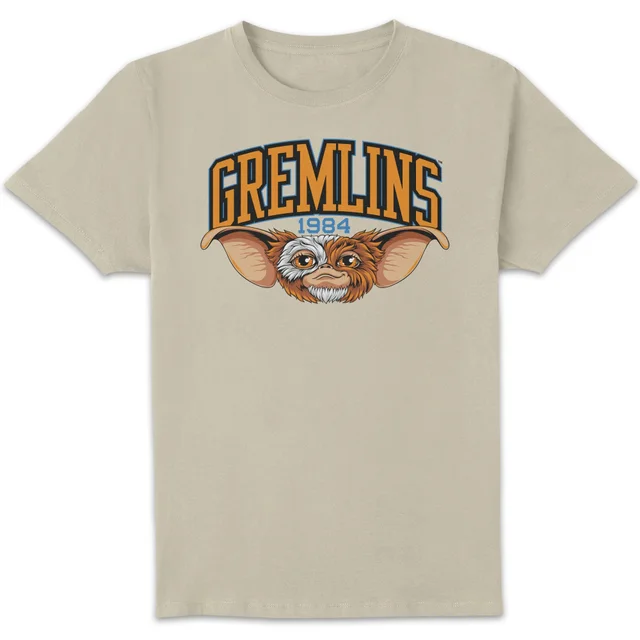 Gremlins Gizmo Collegiate Unisex T-Shirt - Cream