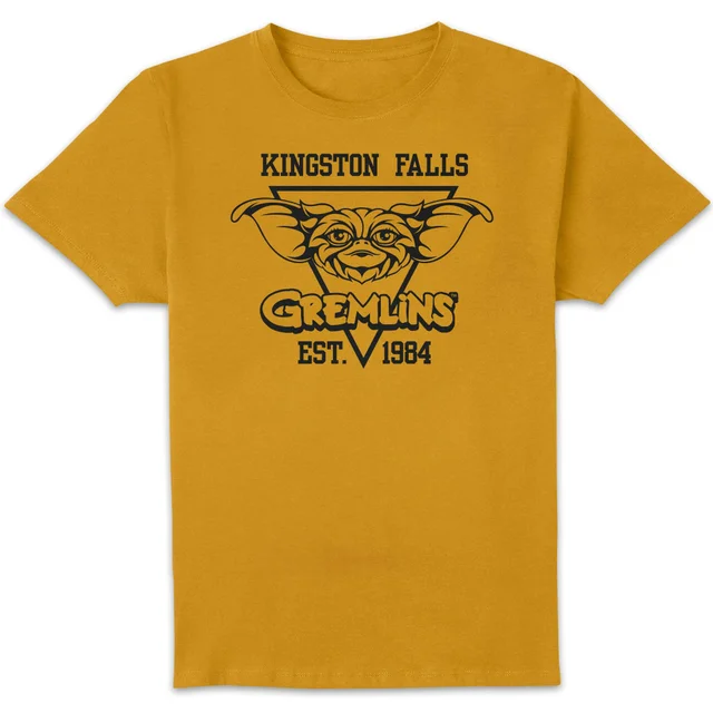 Gremlins Kingston Falls '84 Unisex T-Shirt - Mustard