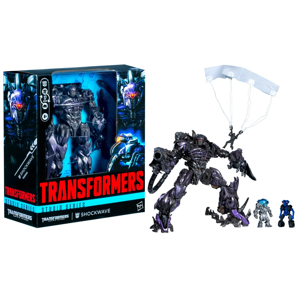 Transformers Studio Series Leader Class Transformers: Dark of the Moon Shockwave 21.5-cm Action Figure, 8+ Bild 1