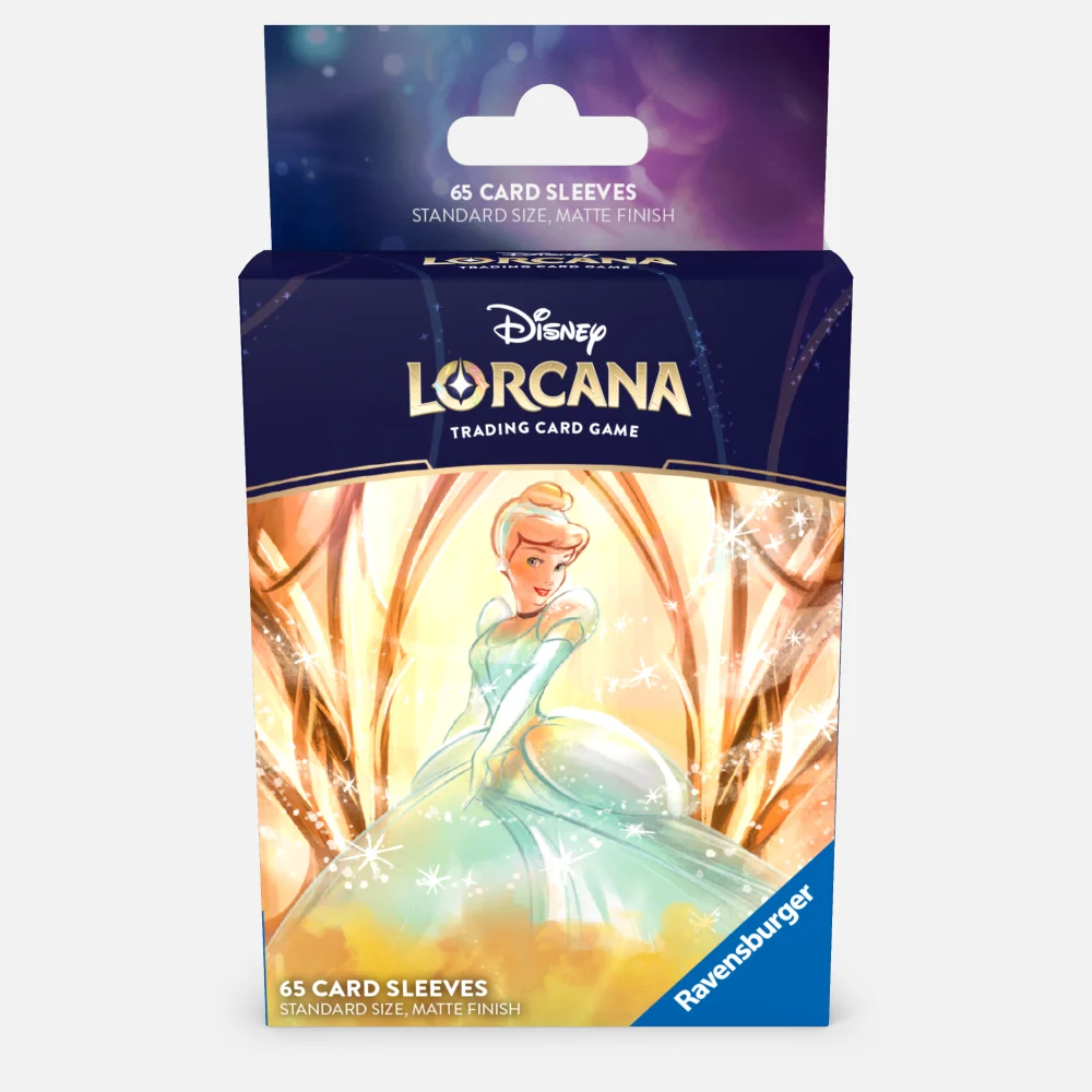 Disney Lorcana Trading Card Game Archazia's Island Cinderella Sleeve Pack Bild 1