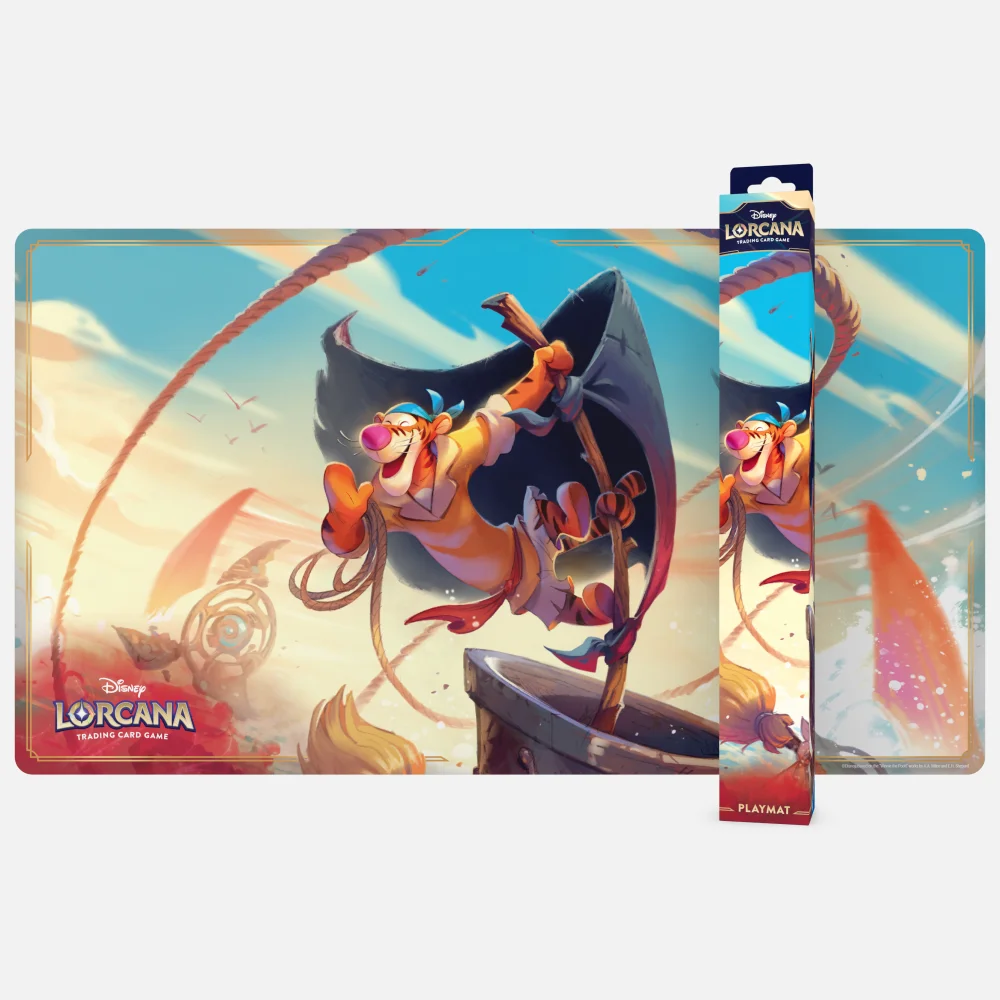 Disney Lorcana Trading Card Game Archazia's Island Tigger In The Crow's Nest Playmat Bild 1