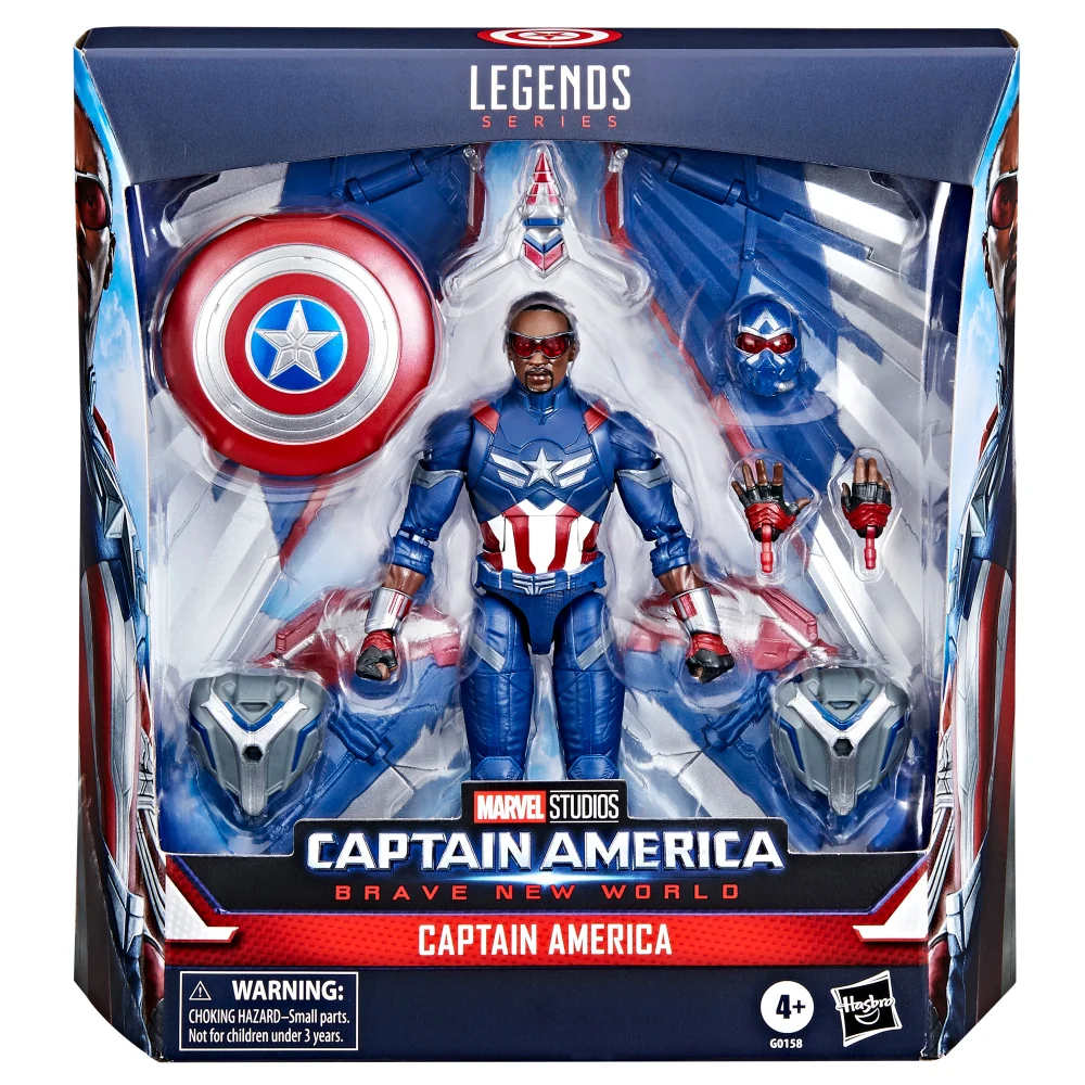 Hasbro Marvel Legends Series Captain America Captain America: Brave New World Deluxe Action Figure (6”) Bild 1